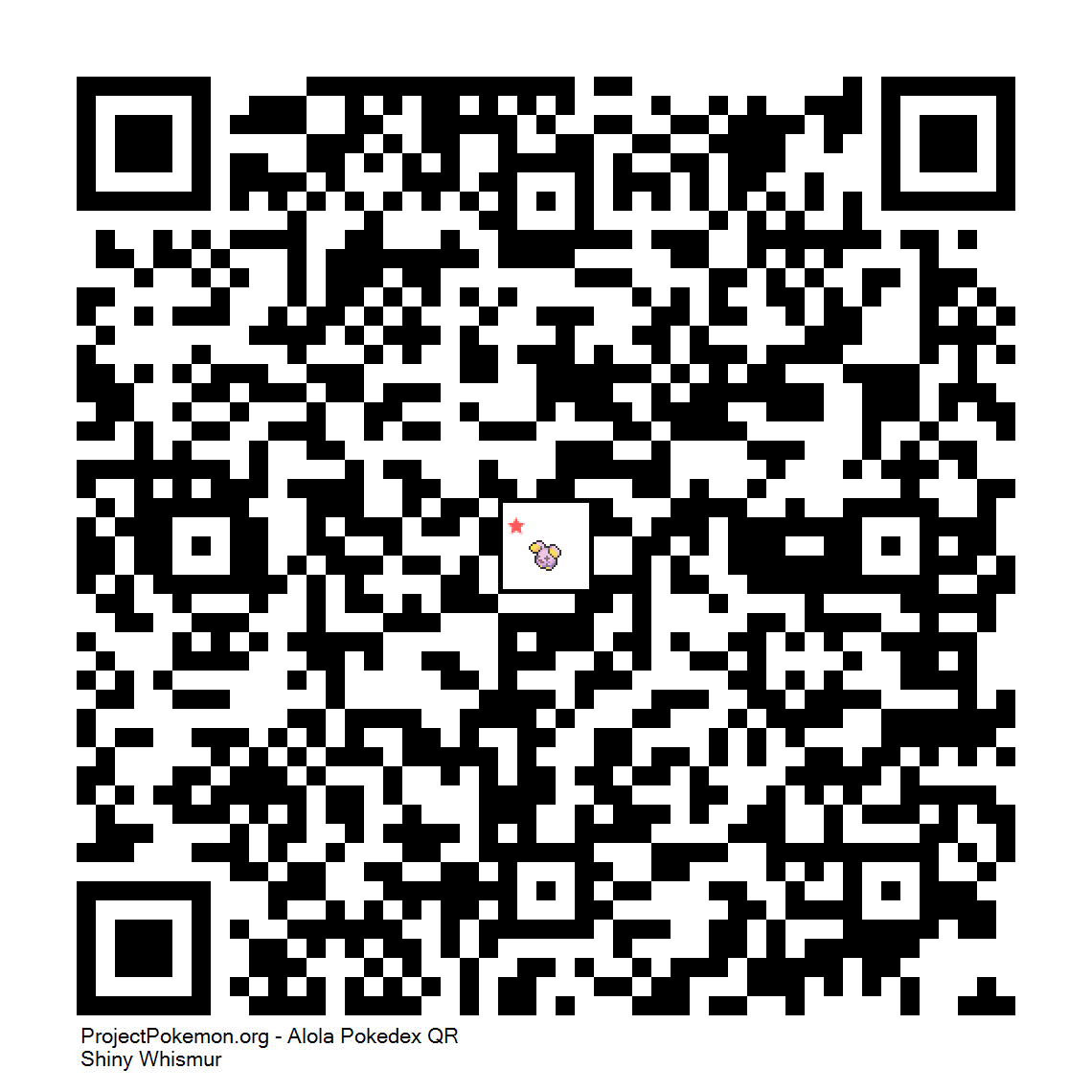 Cdigo QR de Whismur variocolor